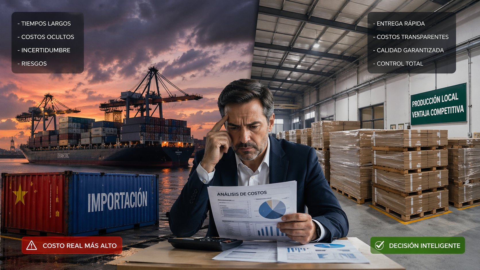 Cajas de China vs. RD: Ahorra Dinero con Manufactura Local