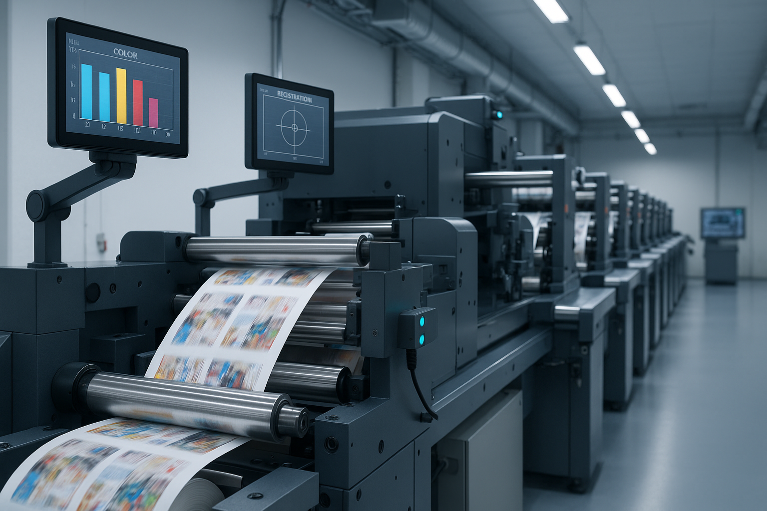 Packaging inteligente en RD: automatización en flexografía