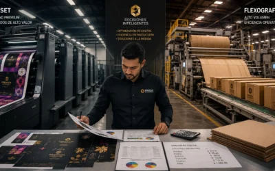 Offset vs Flexografía: Guía B2B para Imprimir Empaques