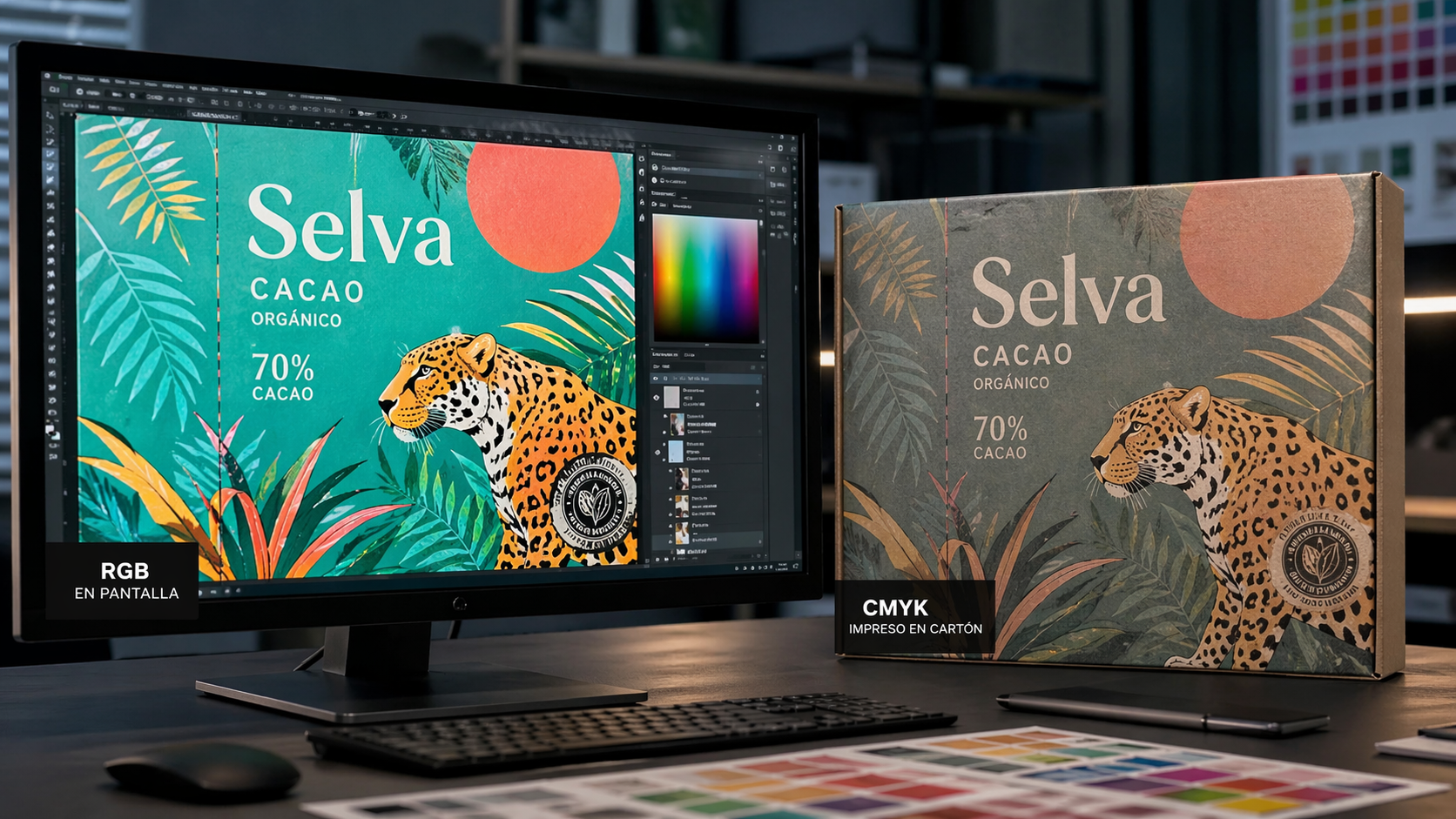 Pruebas de Color y Pantone: Fidelidad para tus Empaques
