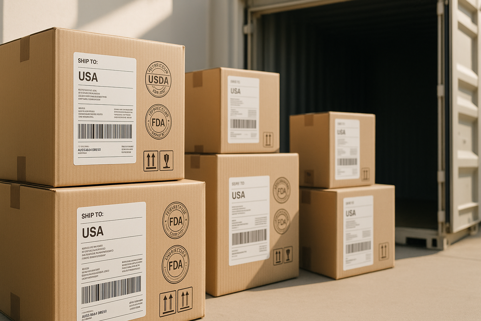 Packaging para exportación al mercado de EE.UU.: requisitos y recomendaciones clave