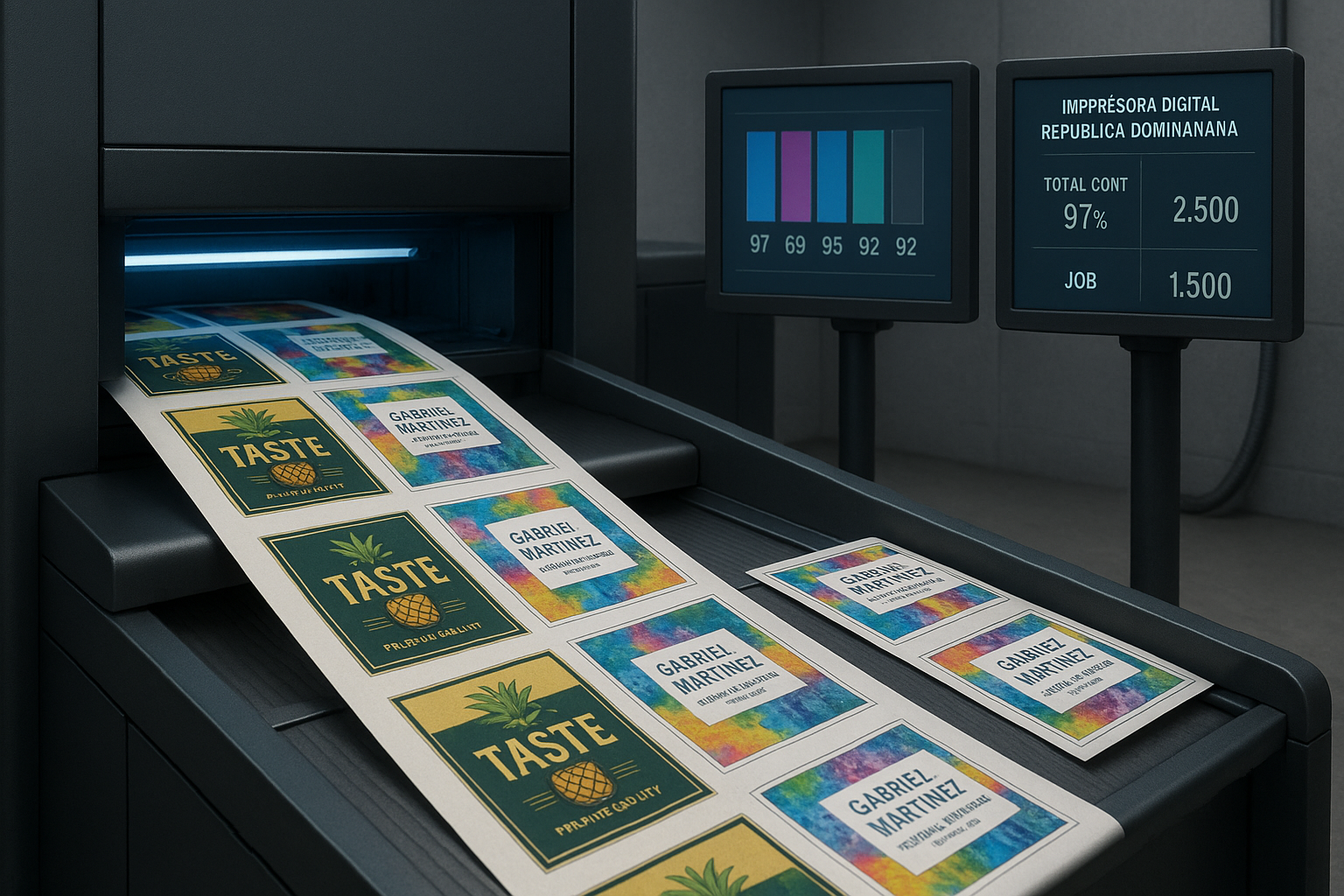 Impresión digital de empaques en RD: agilidad, personalización y ahorro