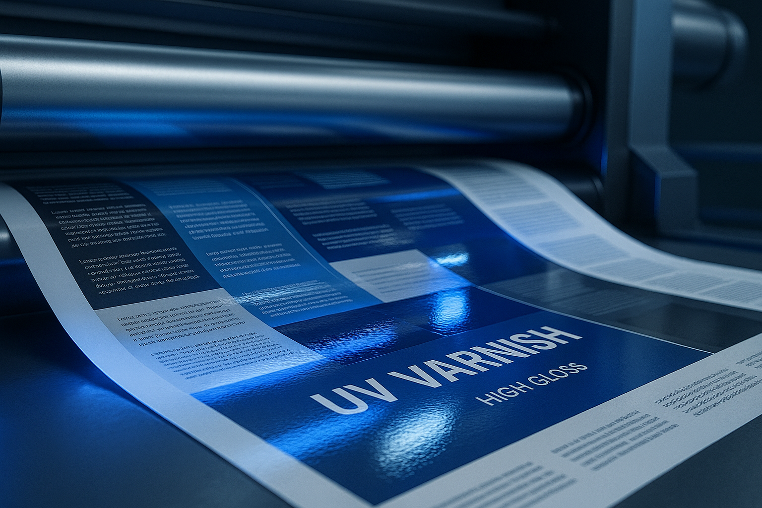 ¿Qué es el barniz UV y cuándo usarlo en impresión premium?