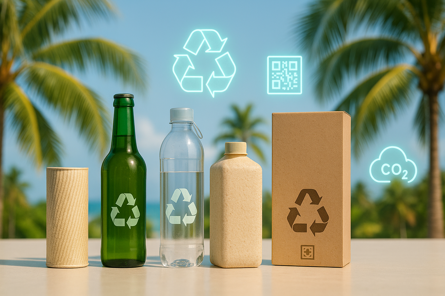 Packaging sostenible en República Dominicana 2025: 6 tendencias que tu marca no puede ignorar