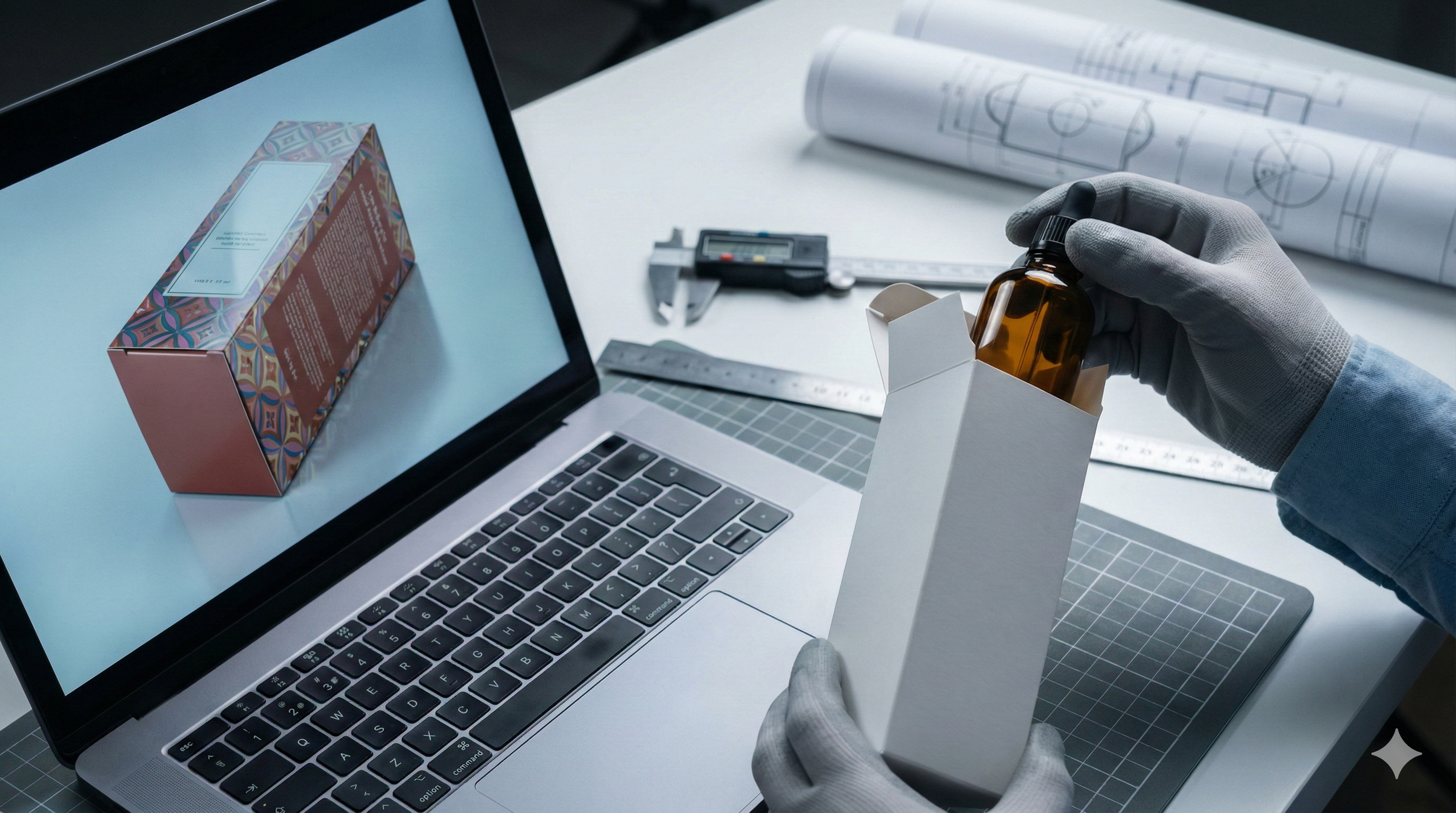 Prototipado de Empaques: Por qué exigir una maqueta física antes de imprimir 10 mil unidades