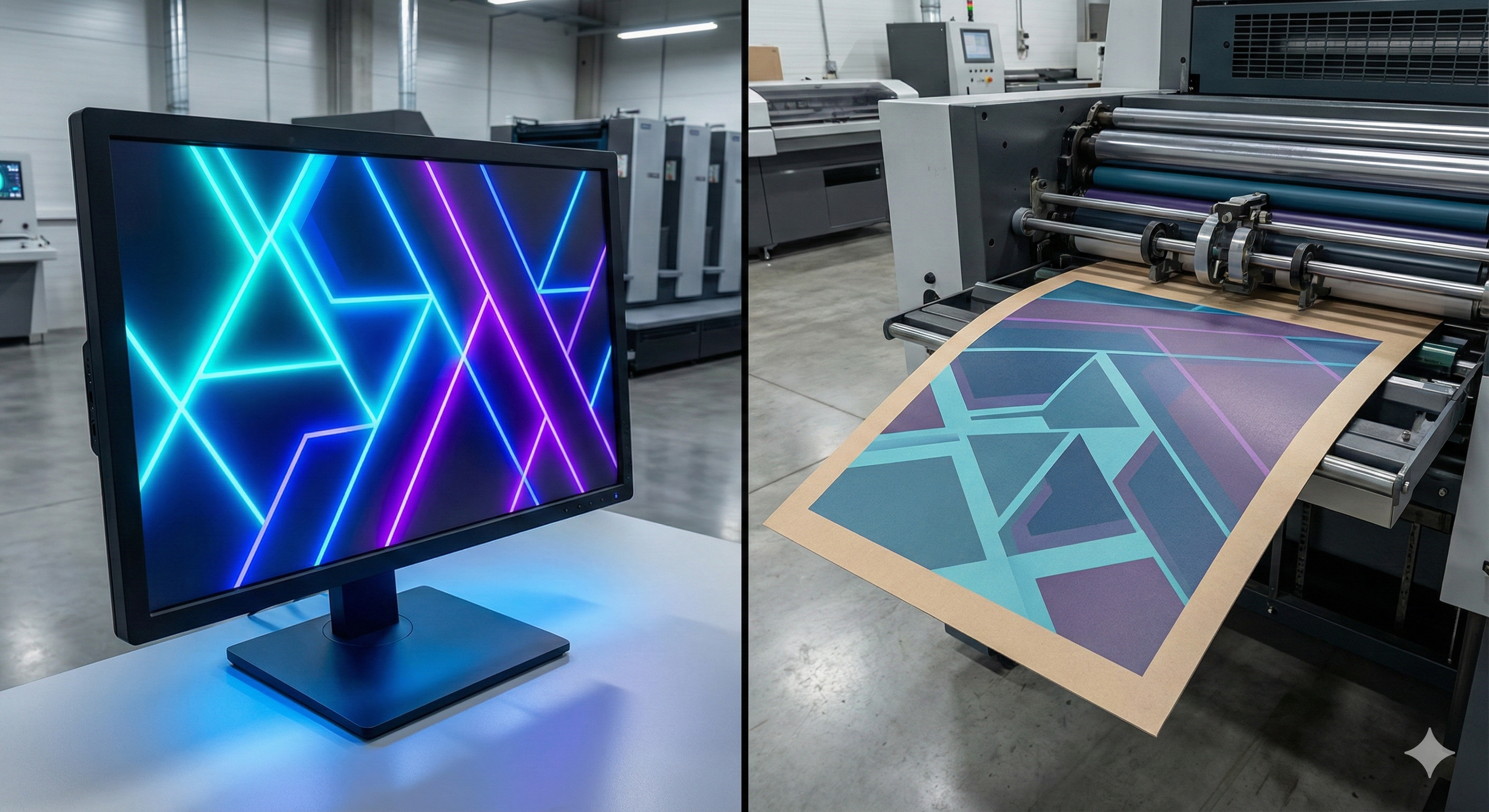 Guía de Pre-Prensa: Por qué tu diseño se ve diferente en pantalla y en papel (RGB vs CMYK)