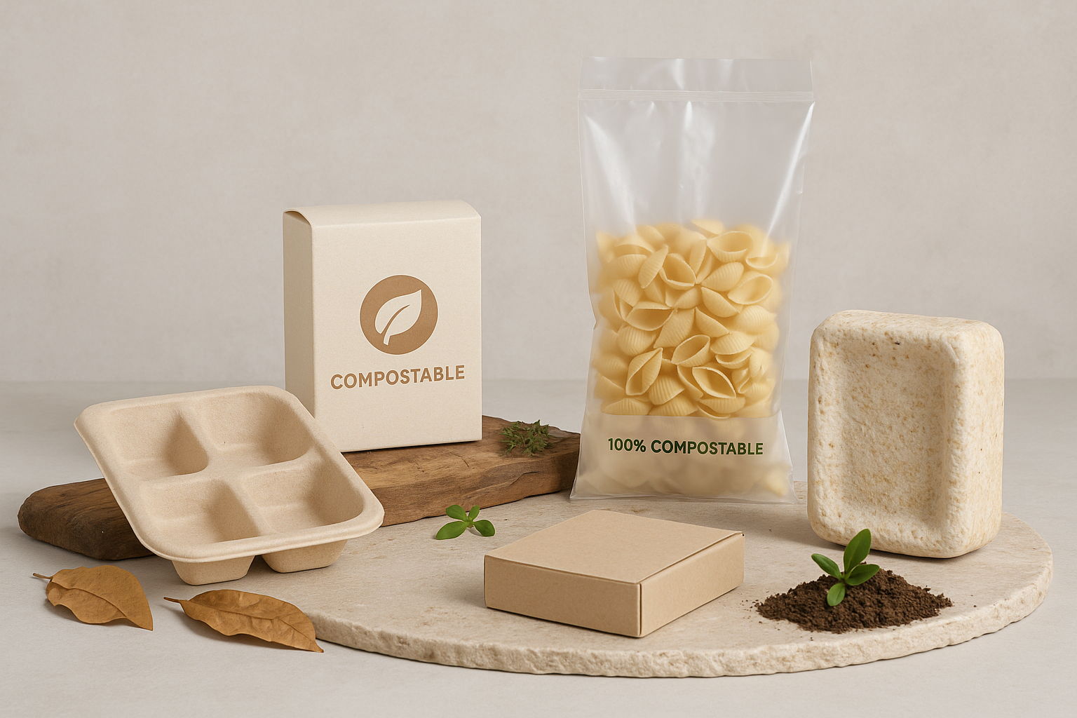 Más Allá del Reciclaje: Materiales de Empaque Biodegradables y Compostables para un Futuro Sostenible